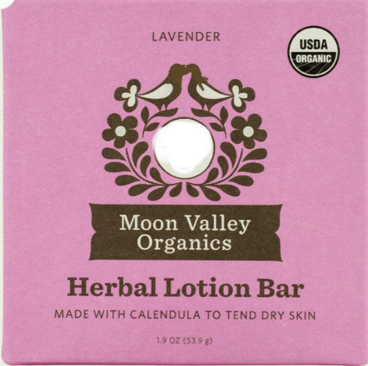 Lavender Herbal Lotion Bar