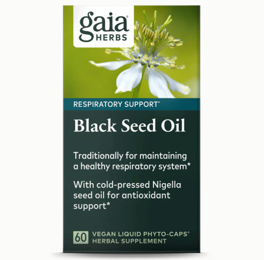 Gaia Black seed oil capsules 60ct