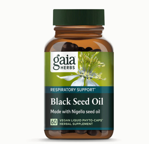 Gaia Black seed oil capsules 60ct