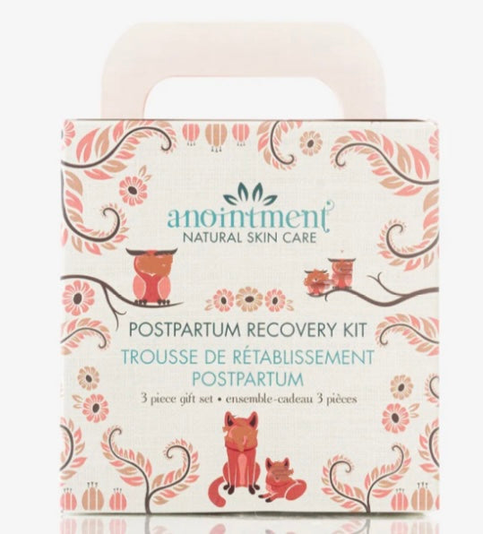 Anointment postpartum gift set.