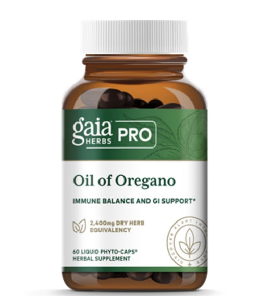 Gaia Pro. Oregano oil capsules
